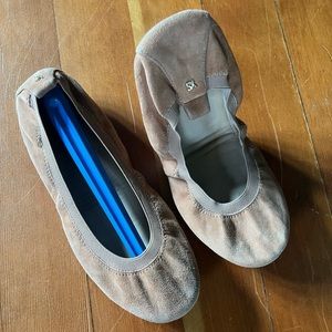 Yosi Samra tan suede leather samara flats - euc!